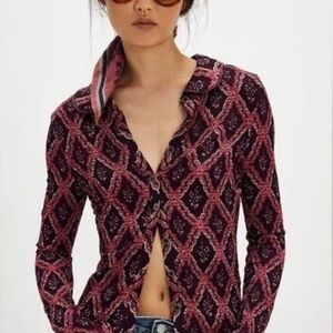 Free People Caught a feeling cardi size m